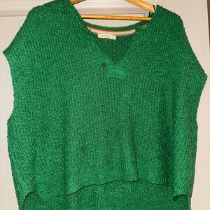 ILLA ILLA Vibrant Green Knit Top